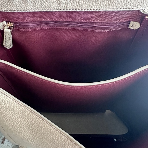 Kate Spade Ivory Leather Backpack - Picture 4 of 4